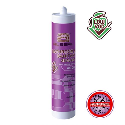 AS-206 Bathroom and Sanitary Silicone Sealant