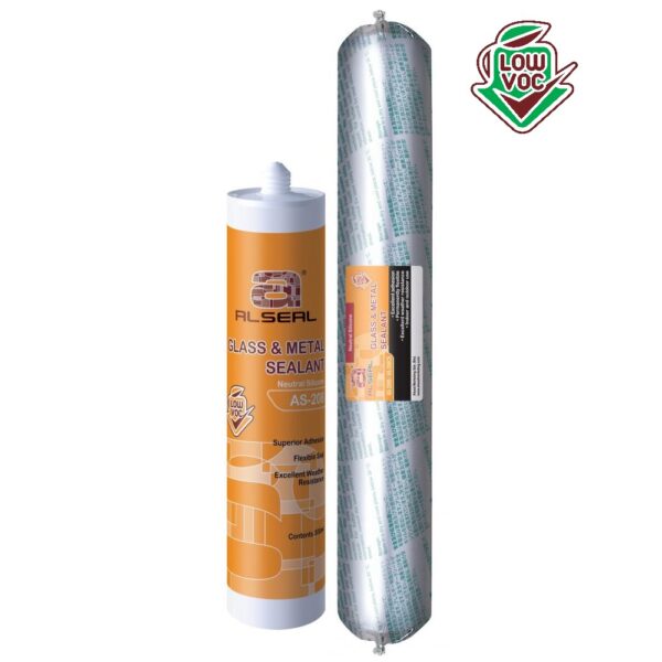 Glass and Metal Silicone Sealant